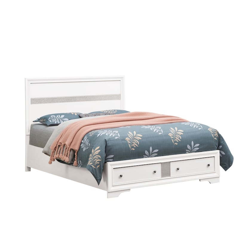 Glory Furniture Madrid G02305B-KB King Bed - White