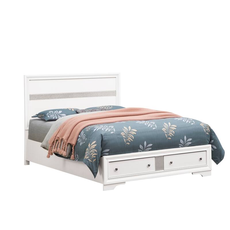 Glory Furniture Madrid G02305B-QB Queen Bed - White