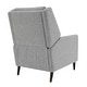 preview thumbnail 14 of 39, Furniture of America Selric Modern 31-inch Upholstered Push Back Recliner
