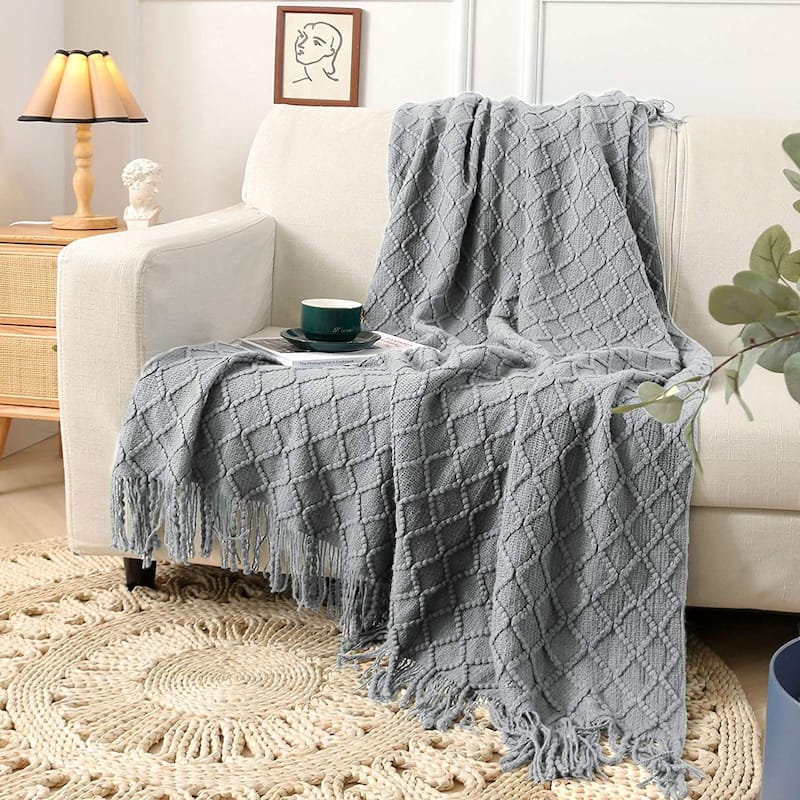 Bed for Lightweight Throw Blanket Knitted Couch Bed Bath & Beyond