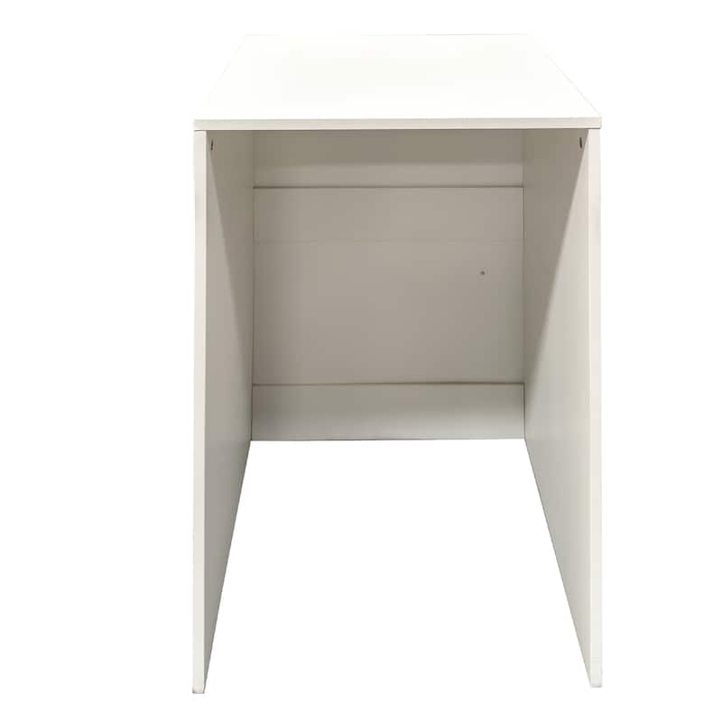 3 Tier Wooden Floor Standing Bookcase,Slide Out Drawer Storage Bookcase,Pull Out Mobile with Door Dustproof File Cabinet