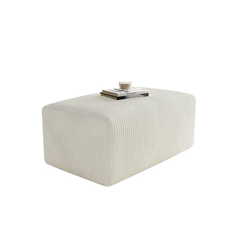 DREAMSIDEA Rectangular Oversized Accent Ottoman