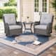Option Grey Wicker / Beige Cusion