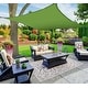 preview thumbnail 1 of 1, Boen Square Sun Shade Sail Canopy Awning UV Block for Outdoor Patio Garden and Backyard - Green - 10'x10'