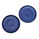 preview thumbnail 5 of 5, NOVICA Ceramic plates, 'Blue Appetite' (pair)