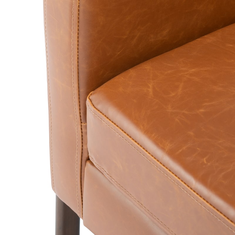 SAFAVIEH Roald Mid-Century Modern Sofa Accent Chair - 29" W x 29" L x 33.5" H