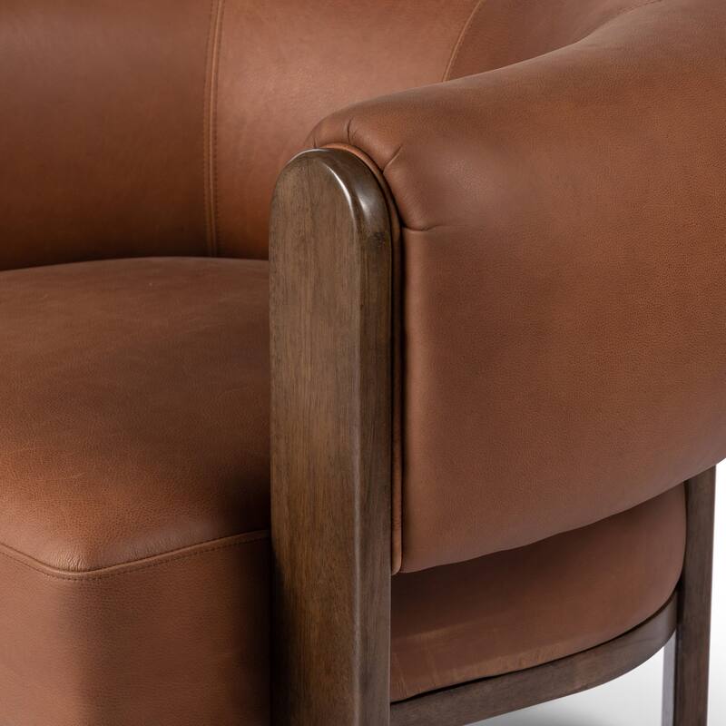 Courtney Chair-Brickhouse Cognac
