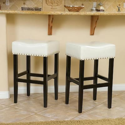 30-inch Backless Counter Stools, (Set of 2)