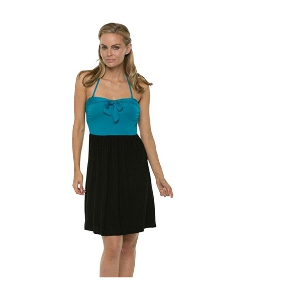 teal swimsuit cover up
