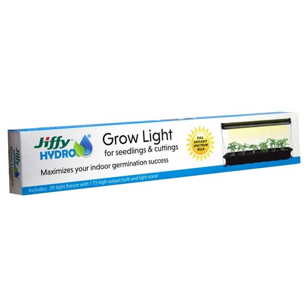 Shop Jiffy Jhlight 9 Hydro Grow Light For Seedlings Cuttings Overstock 25412234