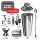 preview thumbnail 27 of 48, JoyTable Bartender Kit - Cocktail Set Kit - Bartender Drink Mixer Shaker Bar Tool Set