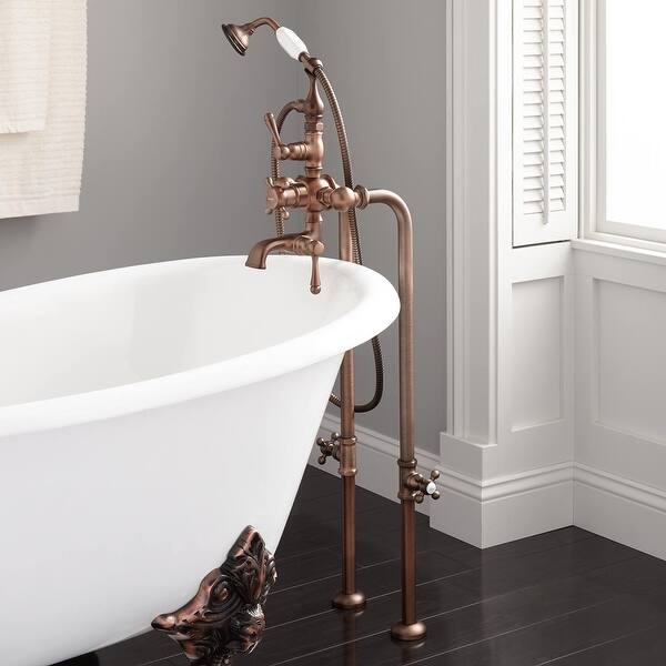 Shop Signature Hardware 905278 34 Nottingham 34 5 Floor Mounted