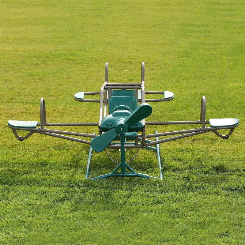Lifetime Ace Flyer Multi-color Airplane Outdoor Teeter-totter