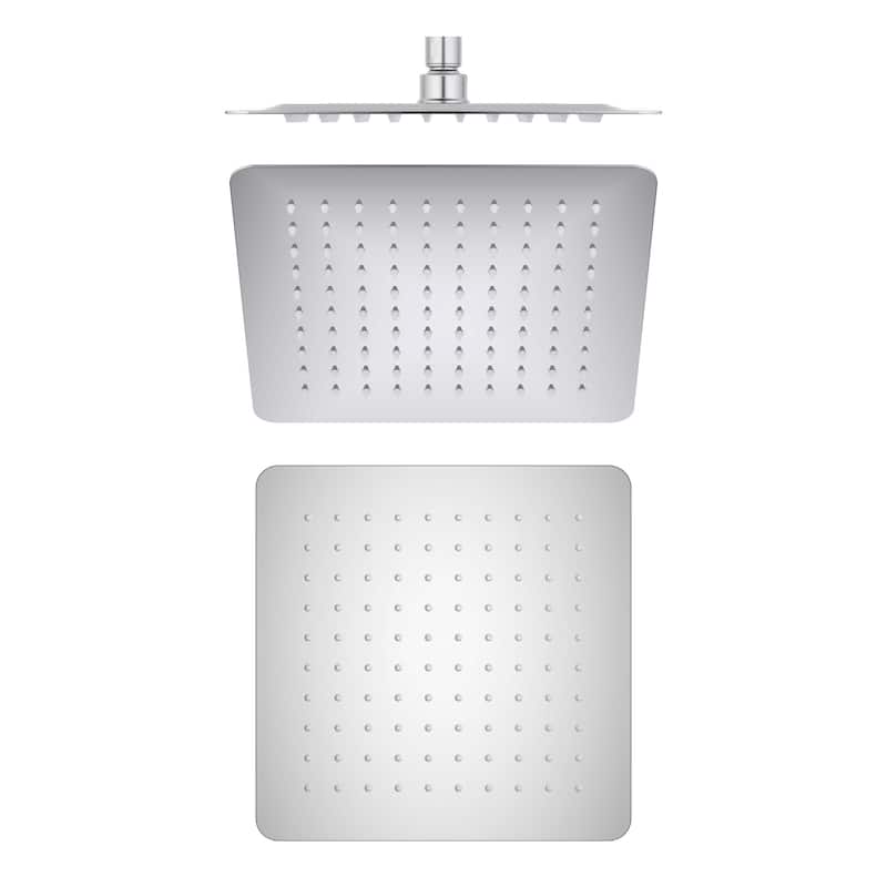 Cube 10" Metal Ultra Thin Profile Rain Shower Head 1.75 GPM - Chrome