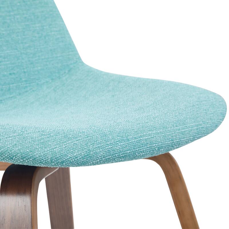 WYNDENHALL Cacey Mid Century Modern Bentwood Counter Height Stool (Set of 2) - 20.7'' x 21.1'' x 36.6