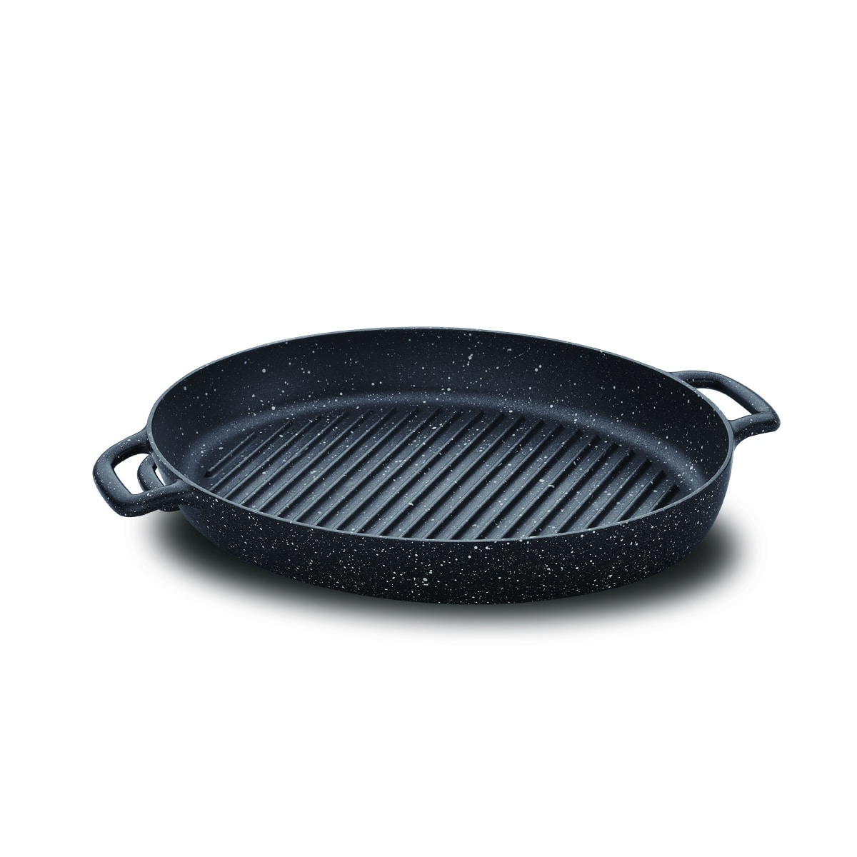 Korkmaz 14 Inch Gusto Volcanic Coating Aluminum Oval Griddle Grill Frypan Fireproof Ovenproof and Scratch Resistance Bed Bath Beyond 33539527