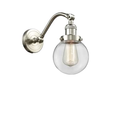 Innovations Lighting Beacon Single Light 6" Wide Wall Sconce