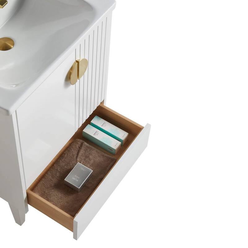 Venezian Single Bathroom Vanity with Sink