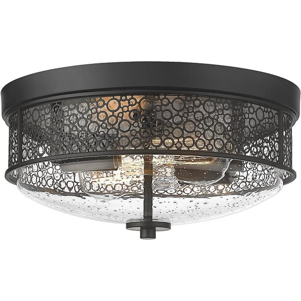 Farmhouse ceiling light industrial flush mount ceiling lamp 2 light ...