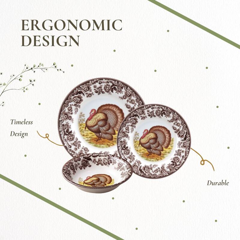 Spode Woodland Dinnerware Set