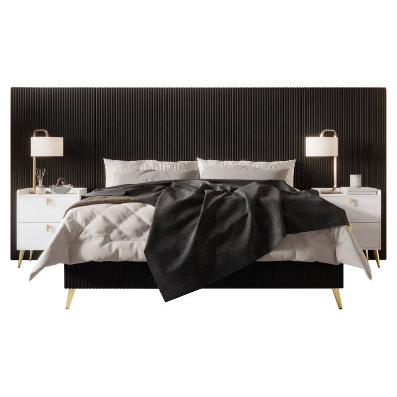 Muilee Upholstered Platform Bed