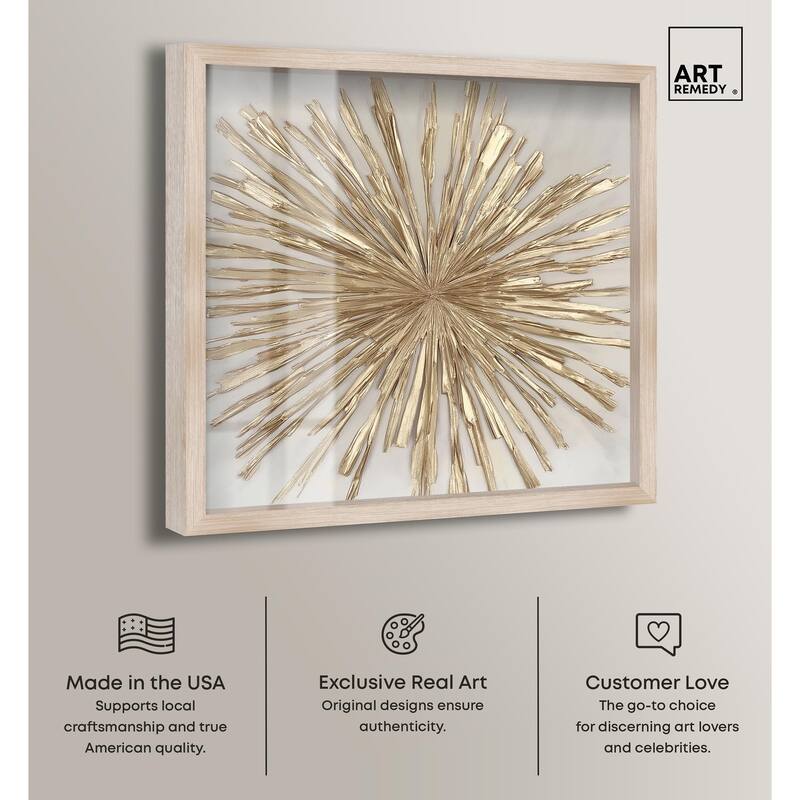 Golden Zenith Shadowbox by Art Remedy
