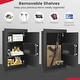 preview thumbnail 5 of 8, Costway 0.8CF Digital Flat Recessed Wall Safe Home Security Lock Gun