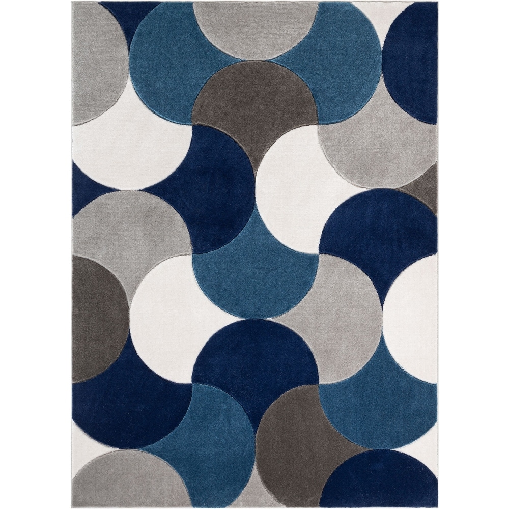 Well Woven Good Vibes Helena Modern Geometric Area Rug
