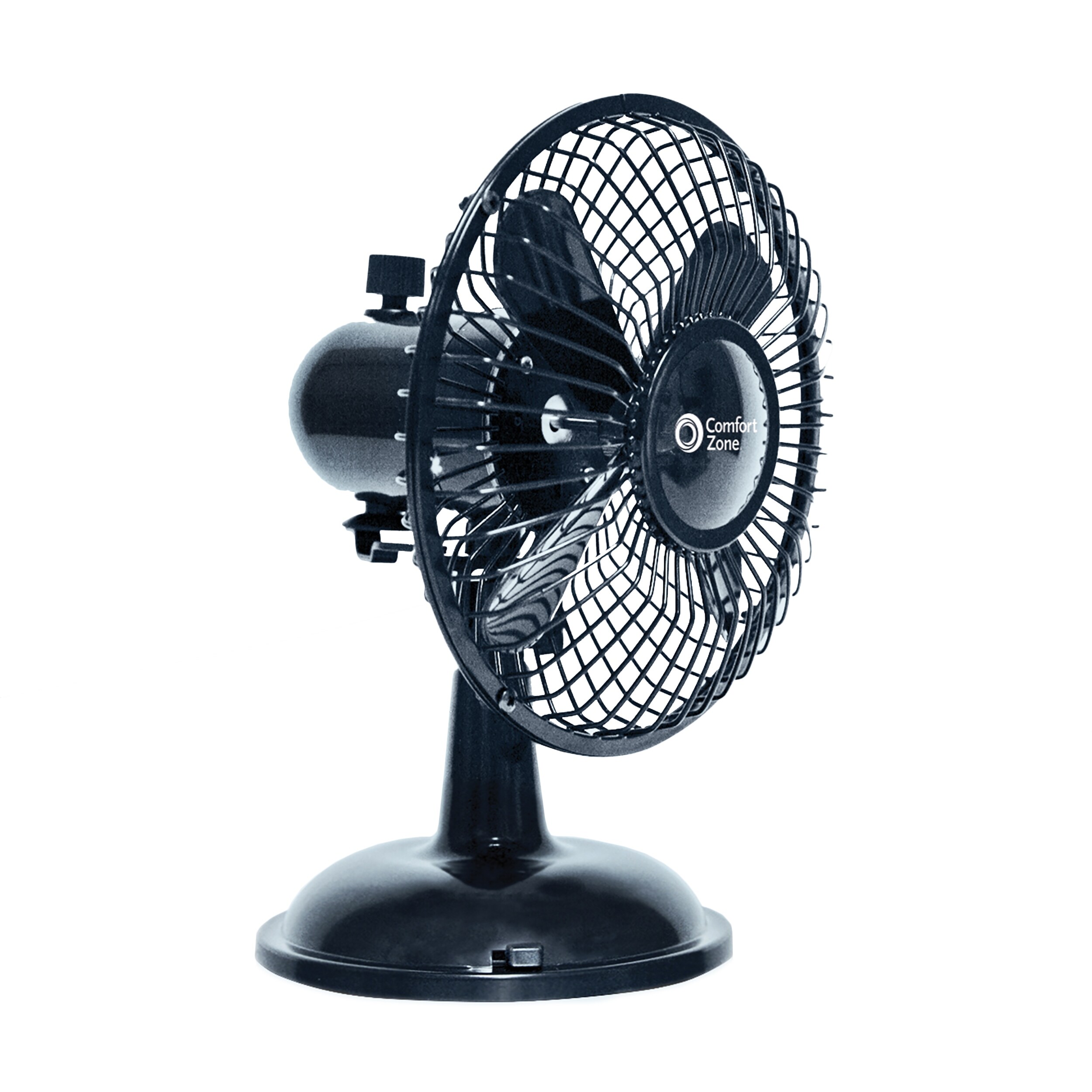 Comfort Zone 5 Oscillating Desk Fan Black Overstock 30485427 All products from comfort zone fan category are shipped worldwide with no additional fees. comfort zone 5 oscillating desk fan black