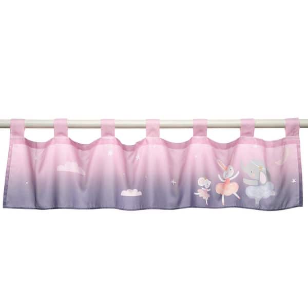 slide 2 of 4, Bedtime Originals Tiny Dancer Ballet Animals Window Valance - Pink/Purple