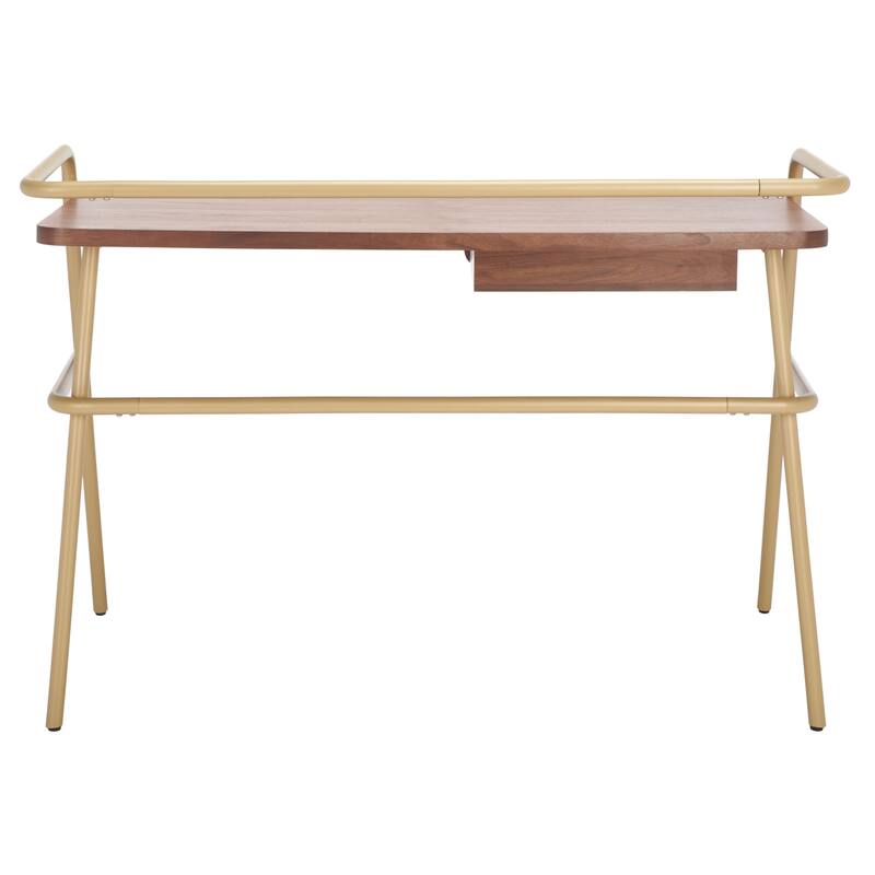 SAFAVIEH Couture Florestine Metal And Wood Desk