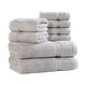 preview thumbnail 49 of 138, Superior Heritage Egyptian Cotton Absorbent 8-Piece Towel Set