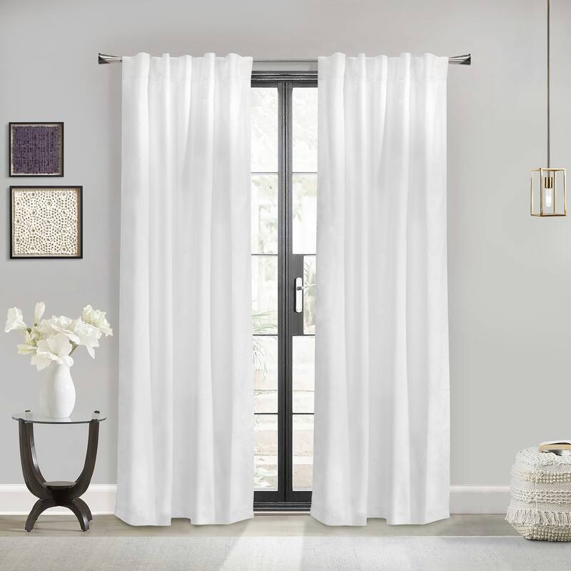 Weathermate Topsions 3-way Header Insulated Curtain Panel Pair