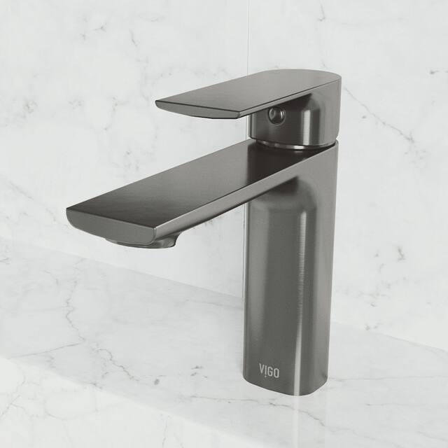 VIGO Davidson Single Hole Bathroom Faucet