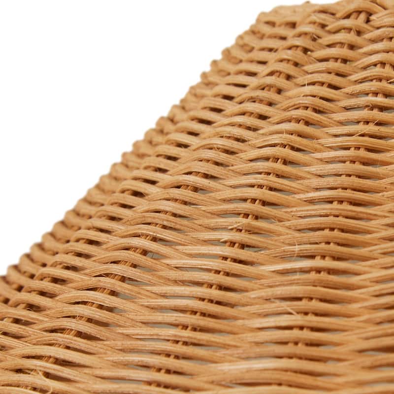 INK+IVY Laguna Rattan Weave Shade Floor Lamp - 20.75"W x 14"D x 66"H