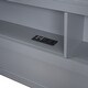 preview thumbnail 45 of 43, USB Ports on L-Shape Storage Headboard Bed Frame, Wooden DayBed Sofa Bed, Wooden Slat Platform Bed with 2 Drawers
