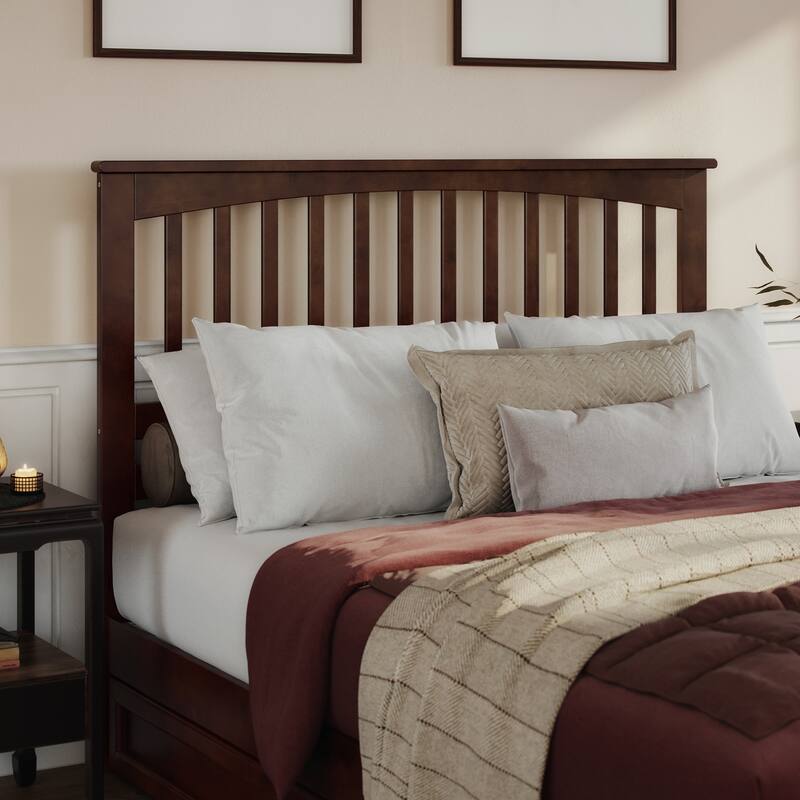 Everett Platform Bed with Panel Footboard and Twin XL Trundle