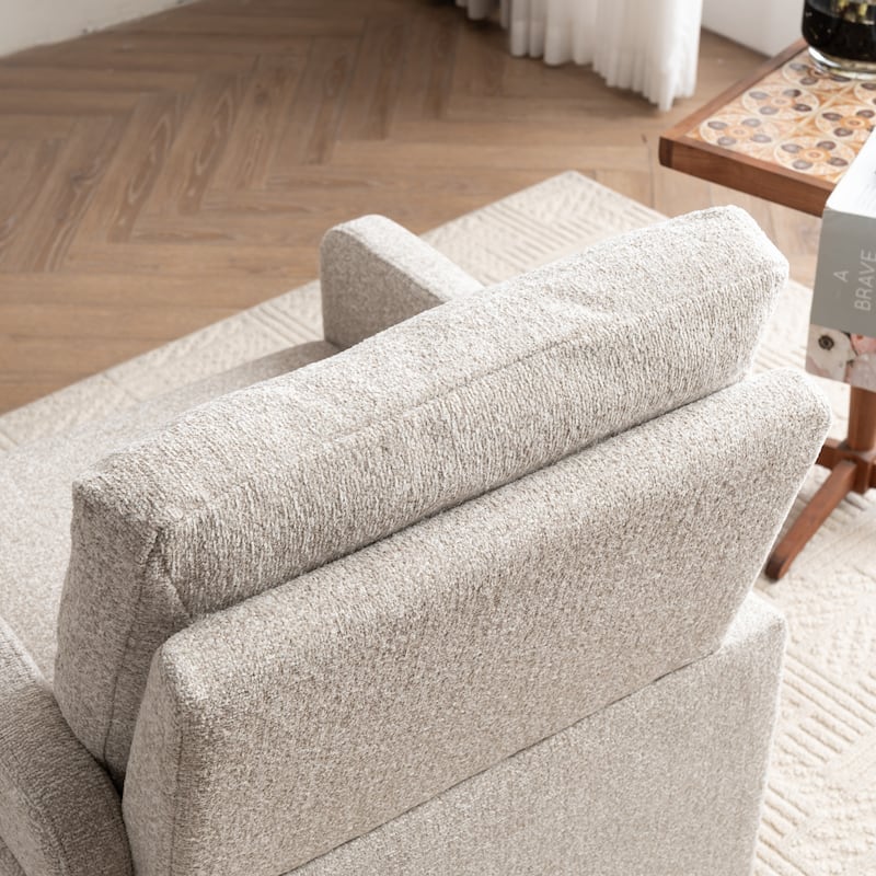 Accent Chair, Oversized Armchair, Modern Comfy Reading Chair