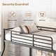 preview thumbnail 7 of 6, Metal Bunk Bed, Twin Over Full Size Support