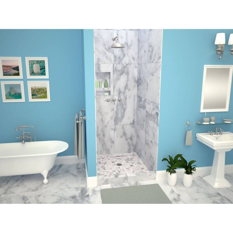 Tile Redi 4837CPVC Redi Base 37" x 48" Rectangular Shower Base with