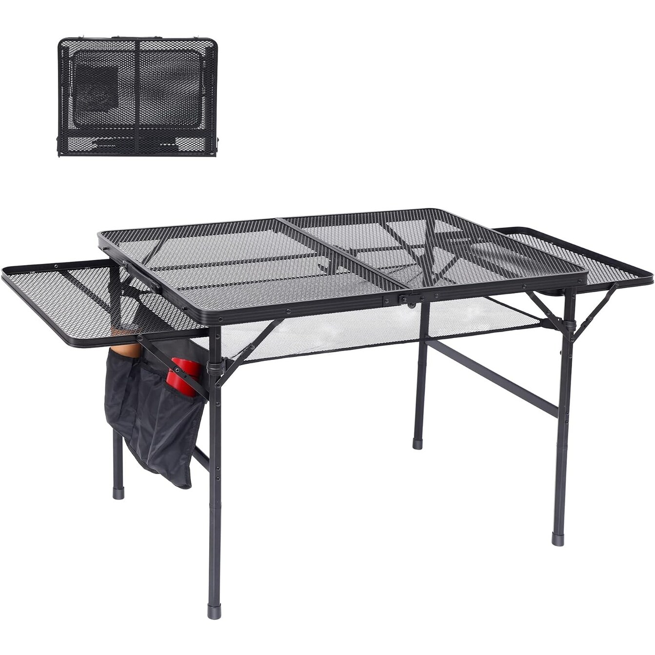 Portable grill table online