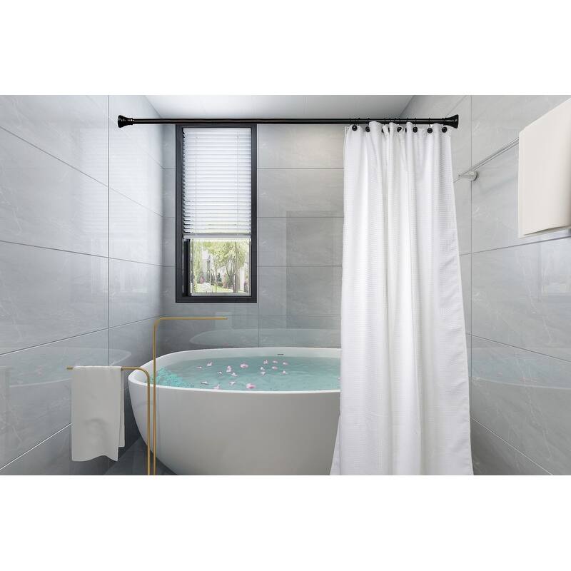 Utopia Alley Rustproof Zinc Shower Curtain Rings for Bathroom, Set of 12