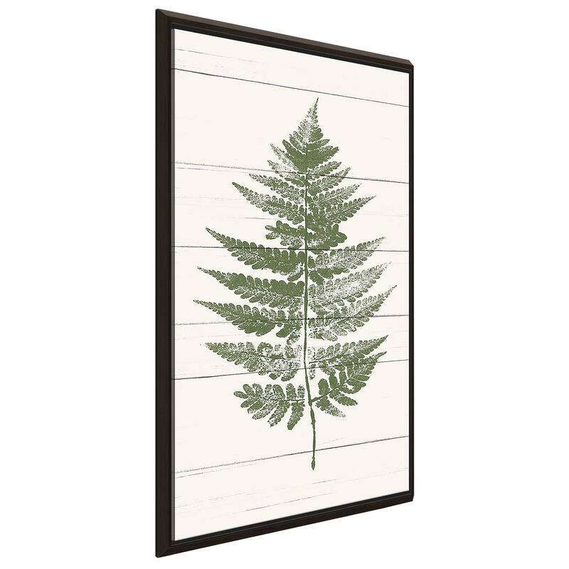 "Fern Print I" Print on Floating Canvas