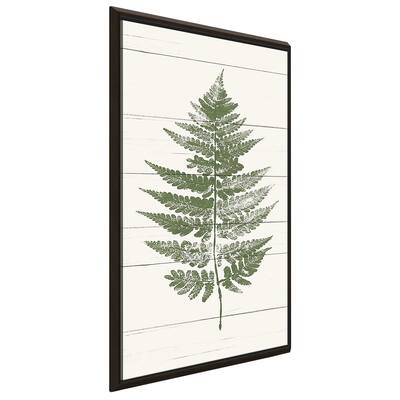 "Fern Print I" Print on Floating Canvas