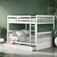 preview thumbnail 2 of 59, Full-Over-Full Bunk Bed with Ladders and 2 Storage Drawers