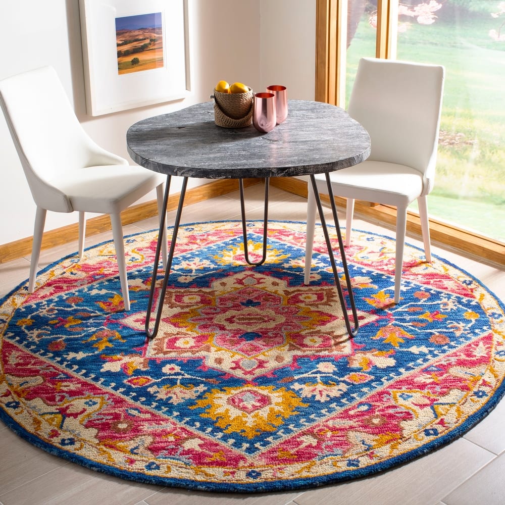 SAFAVIEH Handmade Aspen Garyfalia Boho Tribal Wool Rug