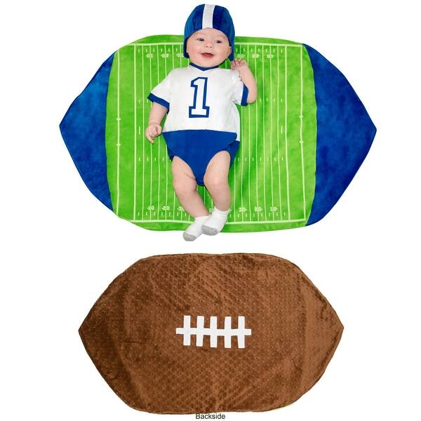 Shop Newborn Swaddle Wings Football Costume Size 0 3 Months 0 3