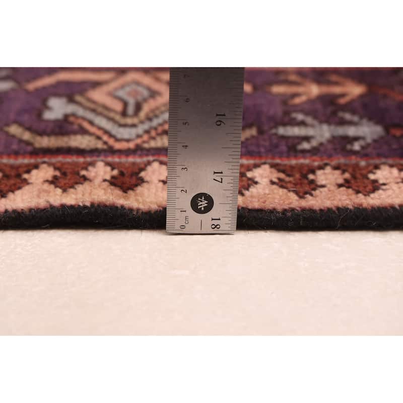 ECARPETGALLERY Hand-knotted Andelz Red Wool Rug - 5'3 x 9'4