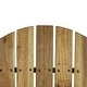 preview thumbnail 43 of 49, Bellwood Outdoor Acacia Wood Folding Adirondack Chairs (Set of 2) by Christopher Knight Home