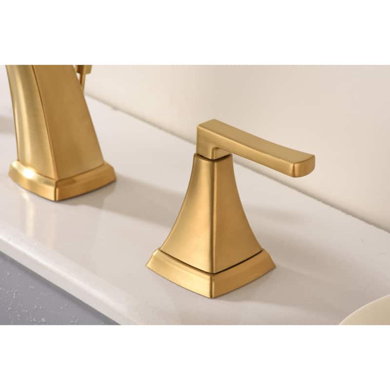 Ultra Faucets Lotto Collection 3-Hole Two-Handle Widespread Lavatory Faucet with Pop-Up Assembly